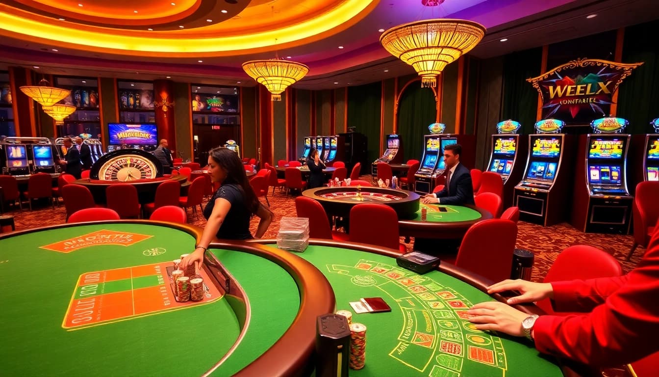 Experience thrilling gambling action at https://kjcmh.com/ with vibrant casino tables and exciting gameplay.