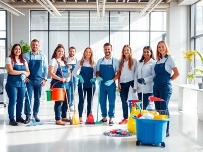 Professionelle Dienstleistungen von einem gebäudereinigungsunternehmen berlin