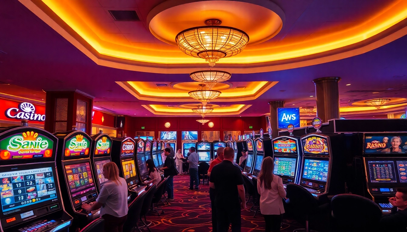 Erlebe den Bonus Casino Flair mit aufregenden Spielautomaten und lebendiger Atmosphäre für Spieler.