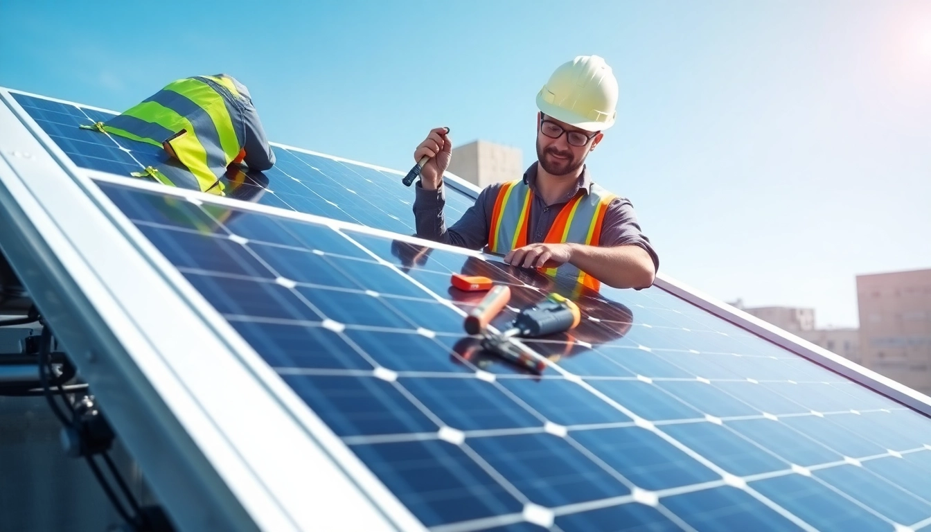 PV anlage kosten wien zeigen effiziente Installation von Photovoltaikanlagen auf einem modernen Dach.