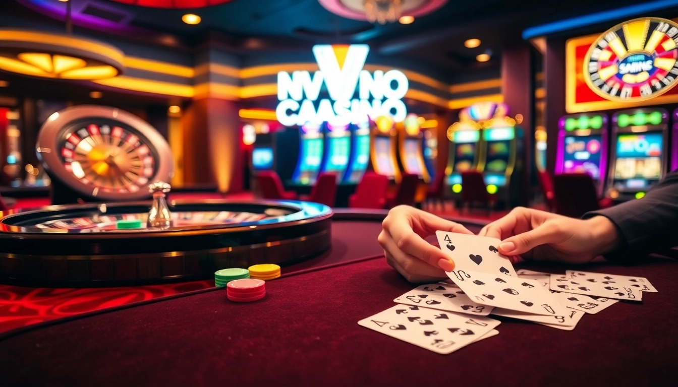 Enjoy thrilling gameplay at NV Casino with top slots and exciting poker tables.